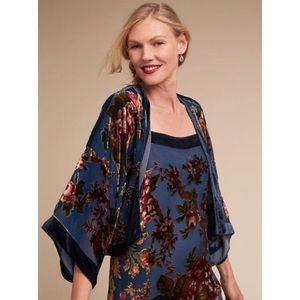 BHLDN — CARLSON BURNOUT VELVET DRESS!